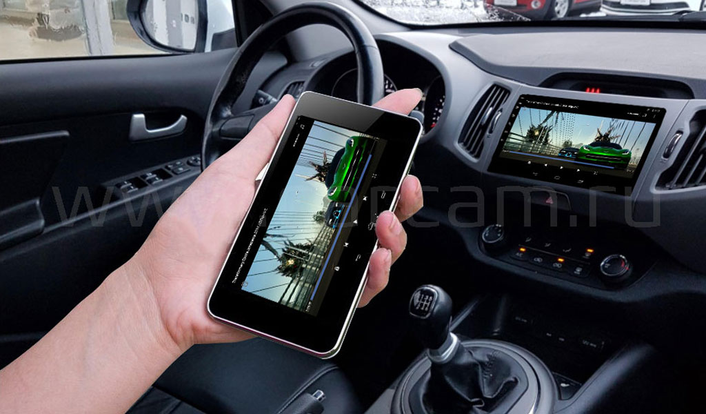 Головное устройство CARCAM AV-9735 for Sportage R (2010-2016) 9" - Поддержка Android Auto и Apple CarPlay