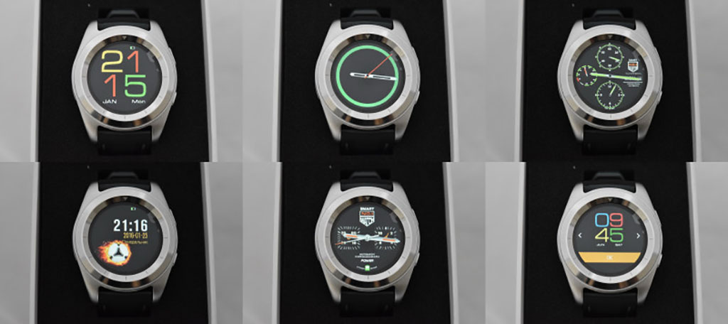 Смарт часы SMART WATCH G6 SILVER - Силикон - Органайзер