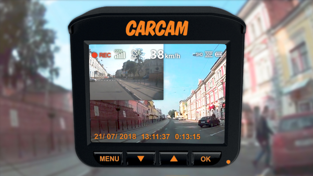 CARCAM COMBO 5S - дополнительная камера