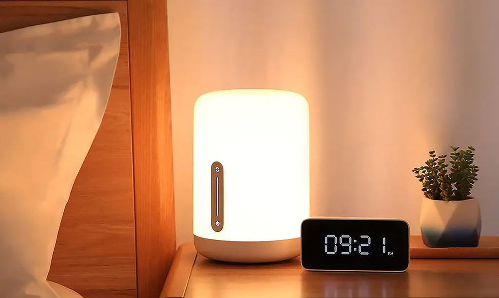 Умная прикроватная лампа xiaomi mijia bedside lamp 2 mjctd02yl белая