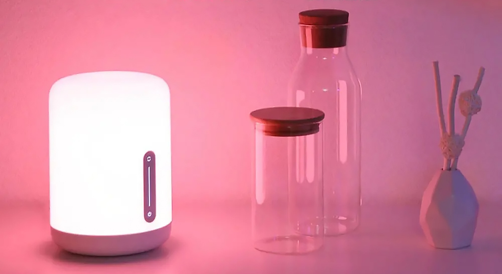 Умная прикроватная лампа xiaomi mijia bedside lamp 2 mjctd02yl белая