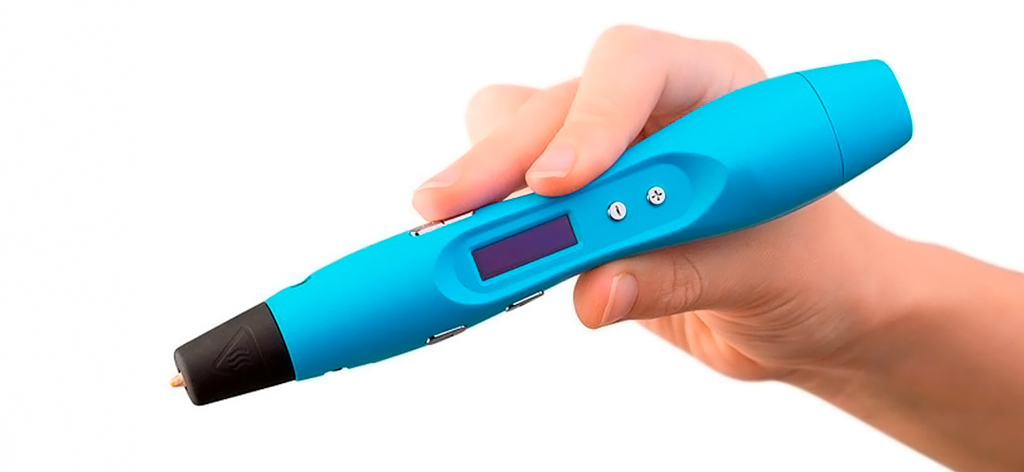 3D ручка RP400A обладает компактными габаритами и весом всего в 55 грамм