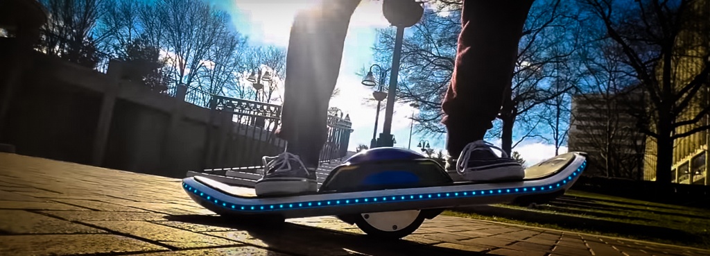 электроскейт подсветка