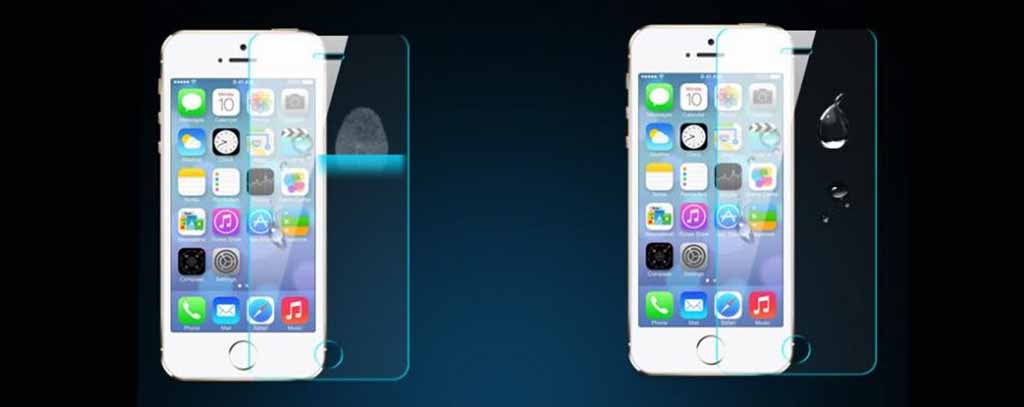 Защитное стекло iPhone 5/SE прозрачный ТЕХПАК - Надежная защита