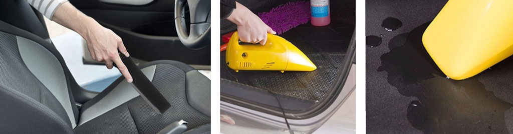 Автомобильный пылесос CARCAM Vacuum-4 - Быстрая уборка