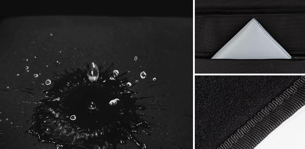 Xiaomi Fashion Pocket Bag имеет плотную структуру, поэтому она не пропускает влагу