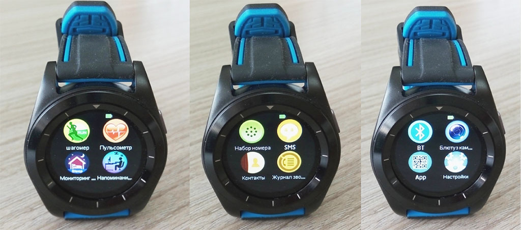 Смарт часы SMART WATCH G6 Black - Силикон - Органайзер