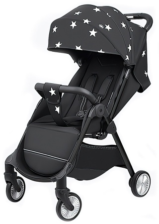 Купить Xiaomi Mibabe Qborn Easy Folding Stroller Black (TQ03SS)