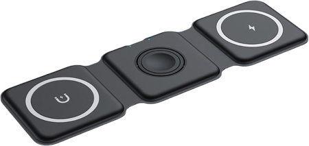 Купить Magnetic Wireless Charger 3 in1 Black