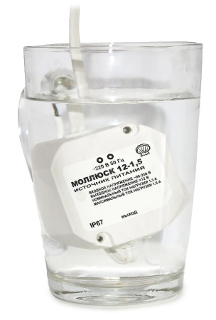 Источник питания Моллюск 12/1,5 12В, 1,5А