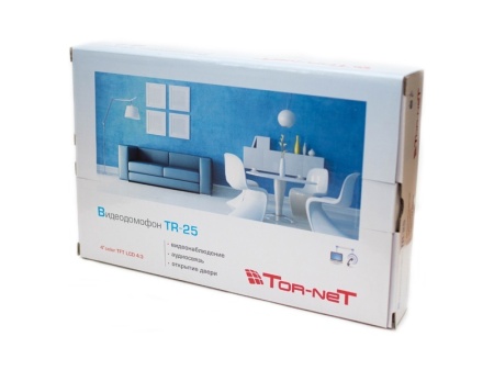 Видеодомофон Tornet TR-25 B