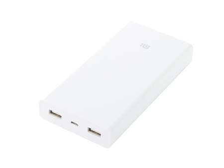 Аккумулятор Xiaomi Mi 2C Power Bank 20000mAh White (PLM06ZM-WH) емкостью 20000мАh
