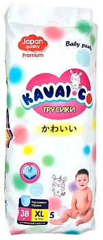 Купить Kavai-Co Baby Pants XL 12-17kg (38 Pcs)