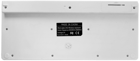 Купить Bosston Wireless Mini Keyboard and Mouse Combo (WS600) White