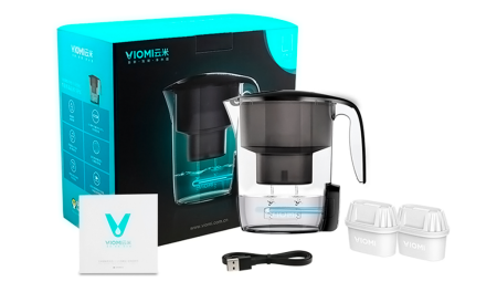 Фильтр для воды объемом 1.5 литра с ультрафиолетовой лампой Xiaomi Viomi Filter Kettle L1 UV