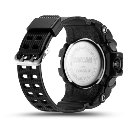 Ударопрочные и водонепроницаемые смарт-часы CARCAM SMART WATCH EX16S - BLACK