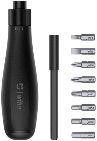 Купить реверсивную отвертку Xiaomi Mijia Wiha 8 in 1 Ratchet Screwdriver