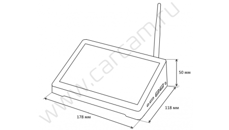 Автомобильный монитор CARCAM Display 7HD
