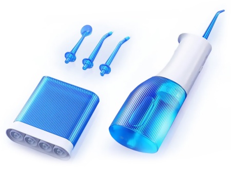 Купить Xiaomi W3 Pro Blue (4 насадки + кейс для хранения ) EU