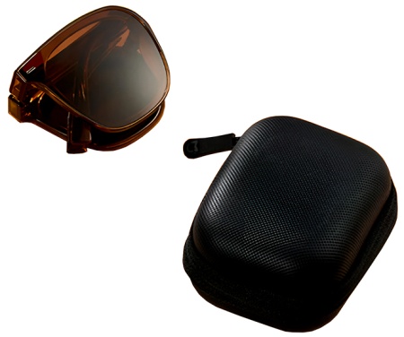 Купить Xiaomi Mijia Folding Polarized Sunglasses (MJTA01LM) Amber Brown