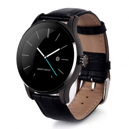 CARCAM SMART WATCH K88H BLACK - Черная кожа