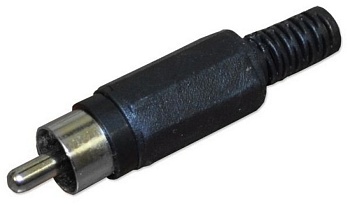 Купить RCA штекер пластмасс