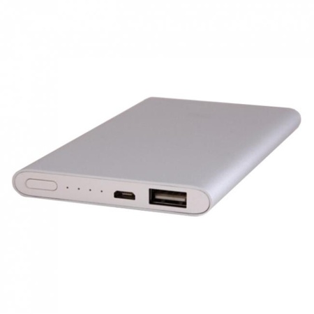 Аккумулятор Xiaomi Mi Power Bank 2 5000mAh Silver (PLM10ZM) емкостью 5000 мАч