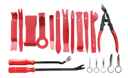 Купить инструменты для демонтажа элементов салона автомобиля CARCAM INSTALL KIT CASE