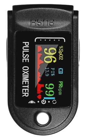 Купить Fingertip Pulse Oximeter Black