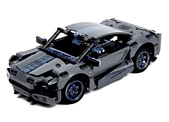 Купить Xiaomi Onebot Building Blocks Supercar Grey (OBJZF62AIQI)