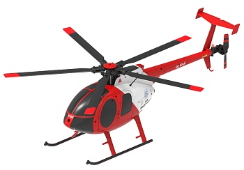 Купить RC ERA C189 MD500 Gyro Stabilized Helicopter Red/White 