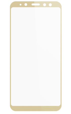 Защитное стекло для Samsung A8(2018) с рамкой
