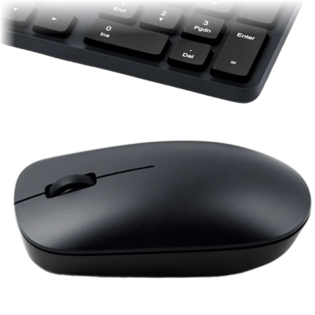 Купить Xiaomi Wireless Keyboard and Mouse Set 3 (WXJS03YM) Space Black