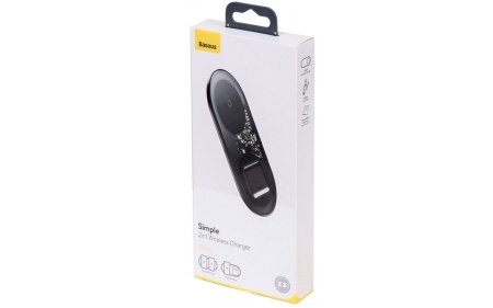 Купить Xiaomi Baseus Simple 2 in 1 Wireless Charger прозрачный