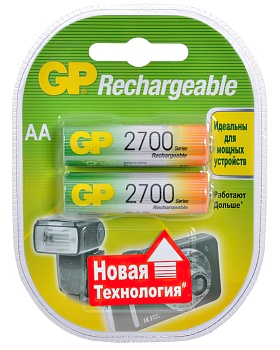 Купить Аккумулятор AA 2700mAh GP Ni-Mh