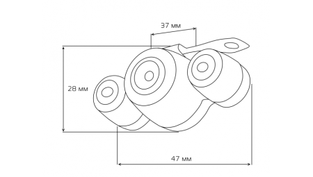 Парковочная камера CARCAM CAM-433