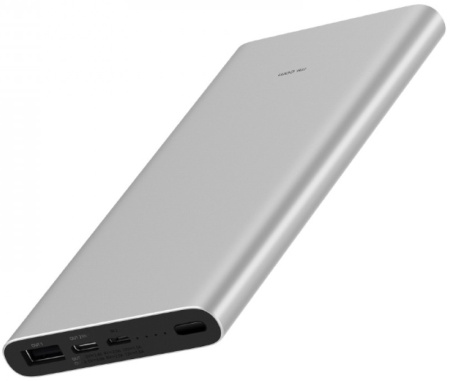 Купить Xiaomi Mi Power Bank 3 10000 mAh Silver (PLM12ZM)