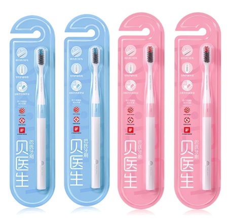 Купить Xiaomi Dr.Bei Bass Method Toothbrush (4 шт.)