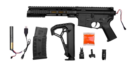 Купить F4 Superior AR-15 Electric Adjustable Gel Bullet Gun (XS-1808) Black