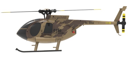 Купить RC ERA C189 MD500 Gyro Stabilized Helicopter Military camouflage 