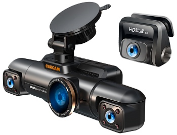 Купить CARCAM 4CH FullHD (4x1080p) Super Real View 360º WiFi DASH CAM GPS DVR CC-365