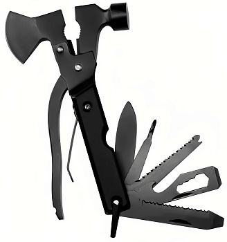 Купить Xiaomi Multitool Axe-Hammer 15 in 1 (XMCMG71BK) Black