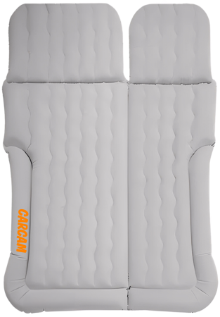Купить CARCAM Inflatable Auto Airbed, Two Pillows, Auto Air Pump, Repair Kit, 175x155 cm. (CCMTE134) Gray