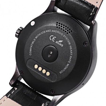 CARCAM SMART WATCH K88H BLACK - Черная кожа