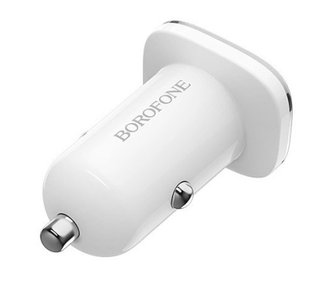 Купить Borofone BZ12 АЗУ 2USB 2.4A Белый