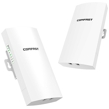Купить COMFAST Outdoor Wireless Bridge 300Mbps 200mW (CF-E113A V2) Set