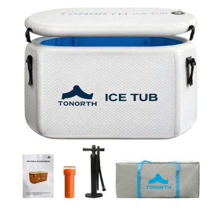 Купить Tonorth Inflatable Ice Tub 136x76x62cm 460L (TS-BCP02) White