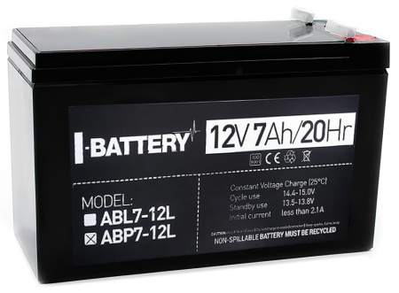 Купить I-Battery ABP7-12L