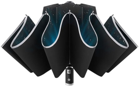 Купить Xiaomi Zuodu Automatic Umbrella Led Black