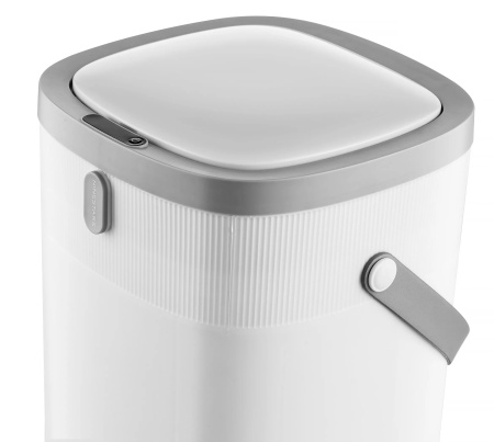 Купить Xiaomi Ninestars Foot Sensor Trash Can 12L  (DZT-12-36SJT) White Grey